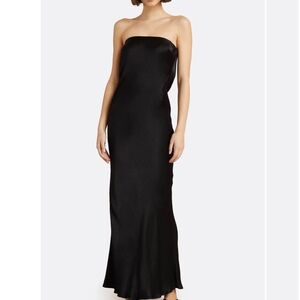 Bec and Bridge Moon Dance Black Strapless Dress